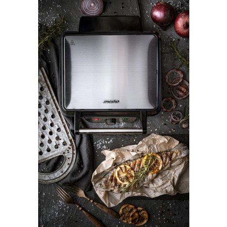 Mesko | MS 3050 | Grill | Contact grill | 1800 W | Black/Stainless steel - 9